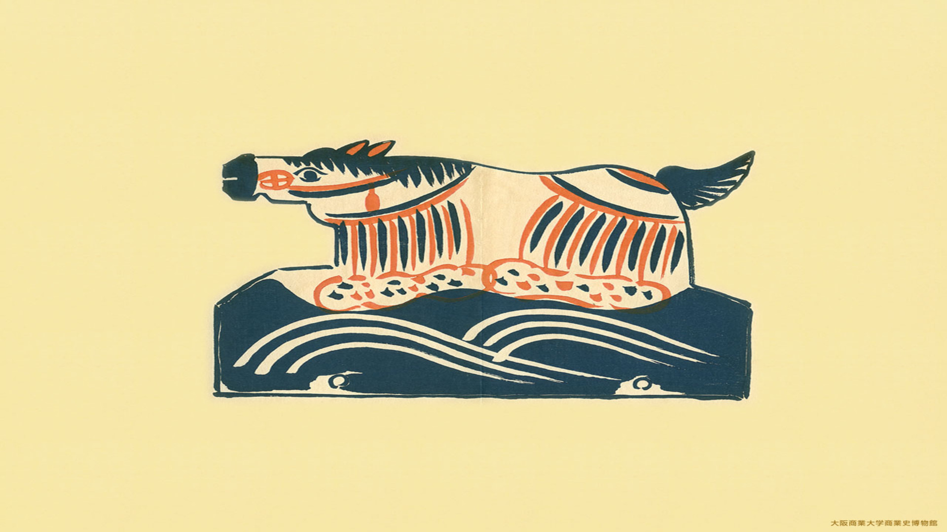 鎧人形の臺馬(川崎巨泉『おもちゃ画譜』より)